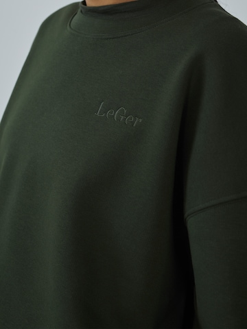 LeGer by Lena Gercke Sweatshirt 'Rosa' in Groen