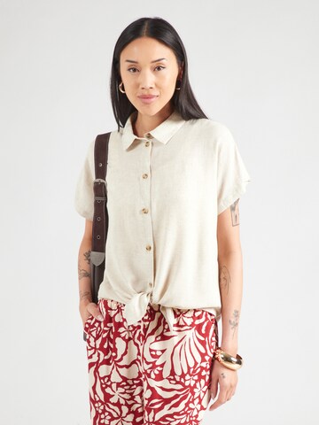VERO MODA Bluse 'VMThea' i beige: forside