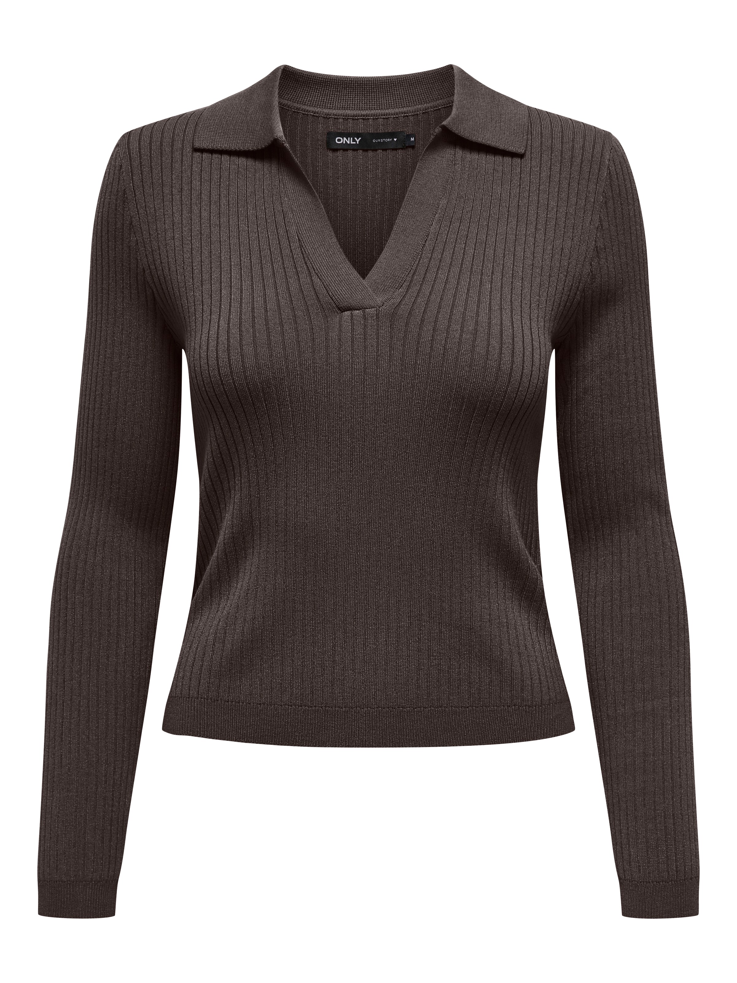 ONLY Sweater 'ONLKaya' in Brown: front