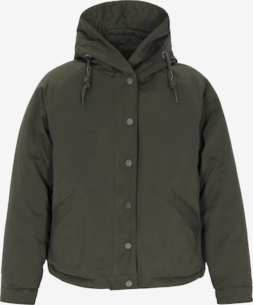 DreiMaster Klassik Přechodná bunda – zelená: přední strana