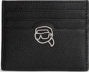 Karl Lagerfeld Kotelo ' Ikon Pebble Kartenetui ' värissä musta: etupuoli