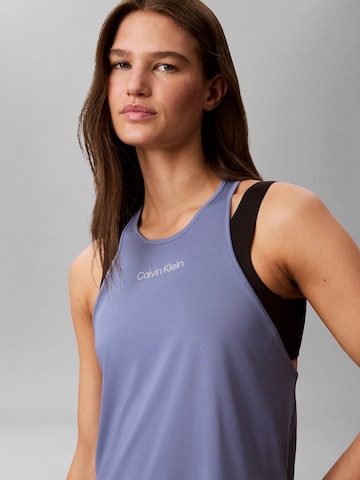 Calvin Klein Sporttop in Lila