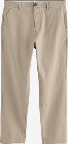 Next Zwężany krój Chinosy w kolorze szary: przód