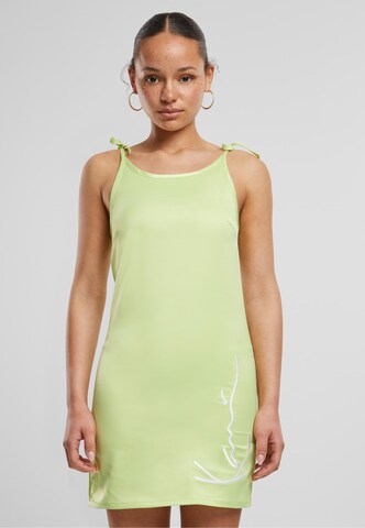 Robe Karl Kani en vert : devant