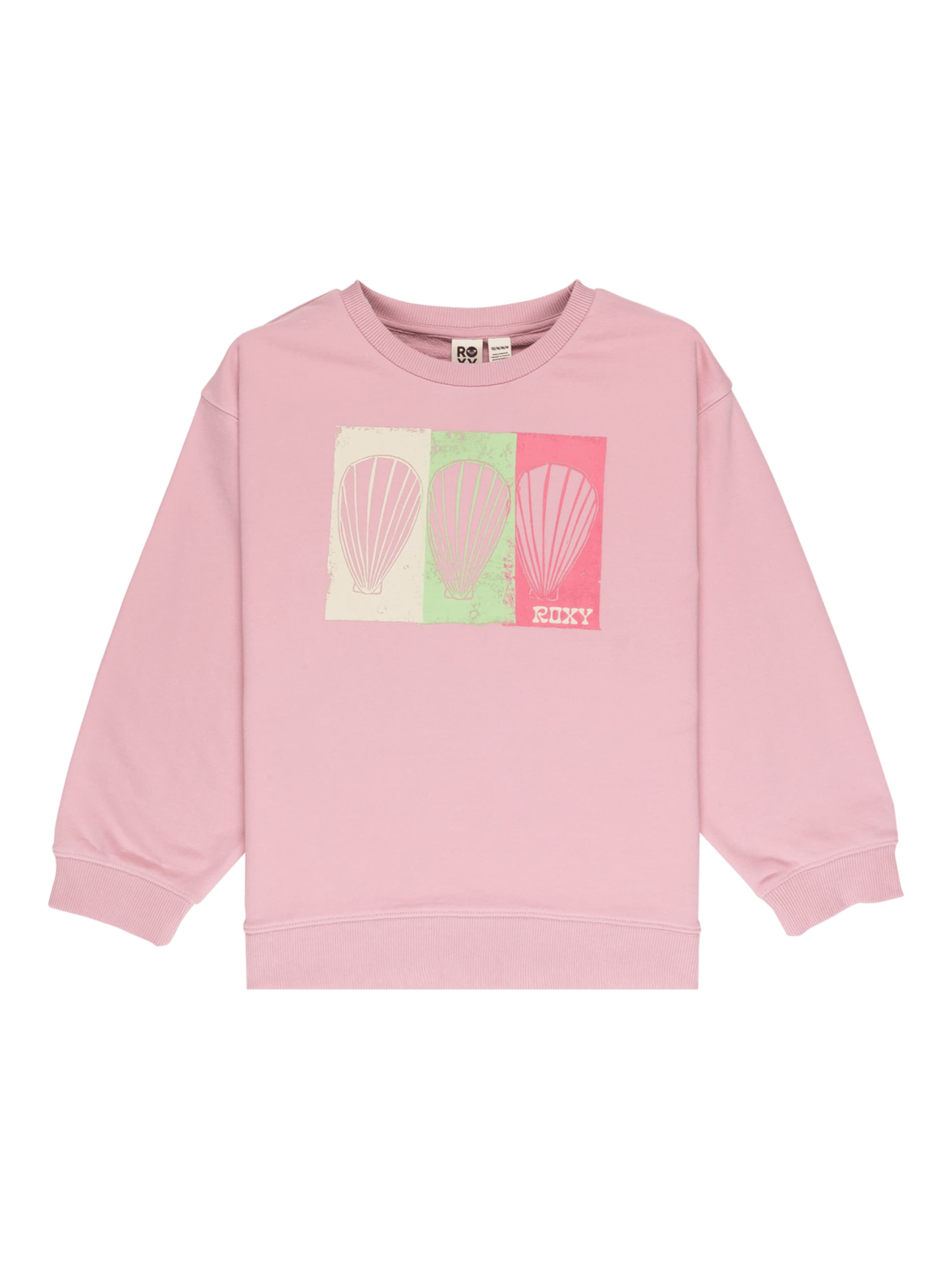 Sweat-shirt 'Morning' ROXY en rose : devant