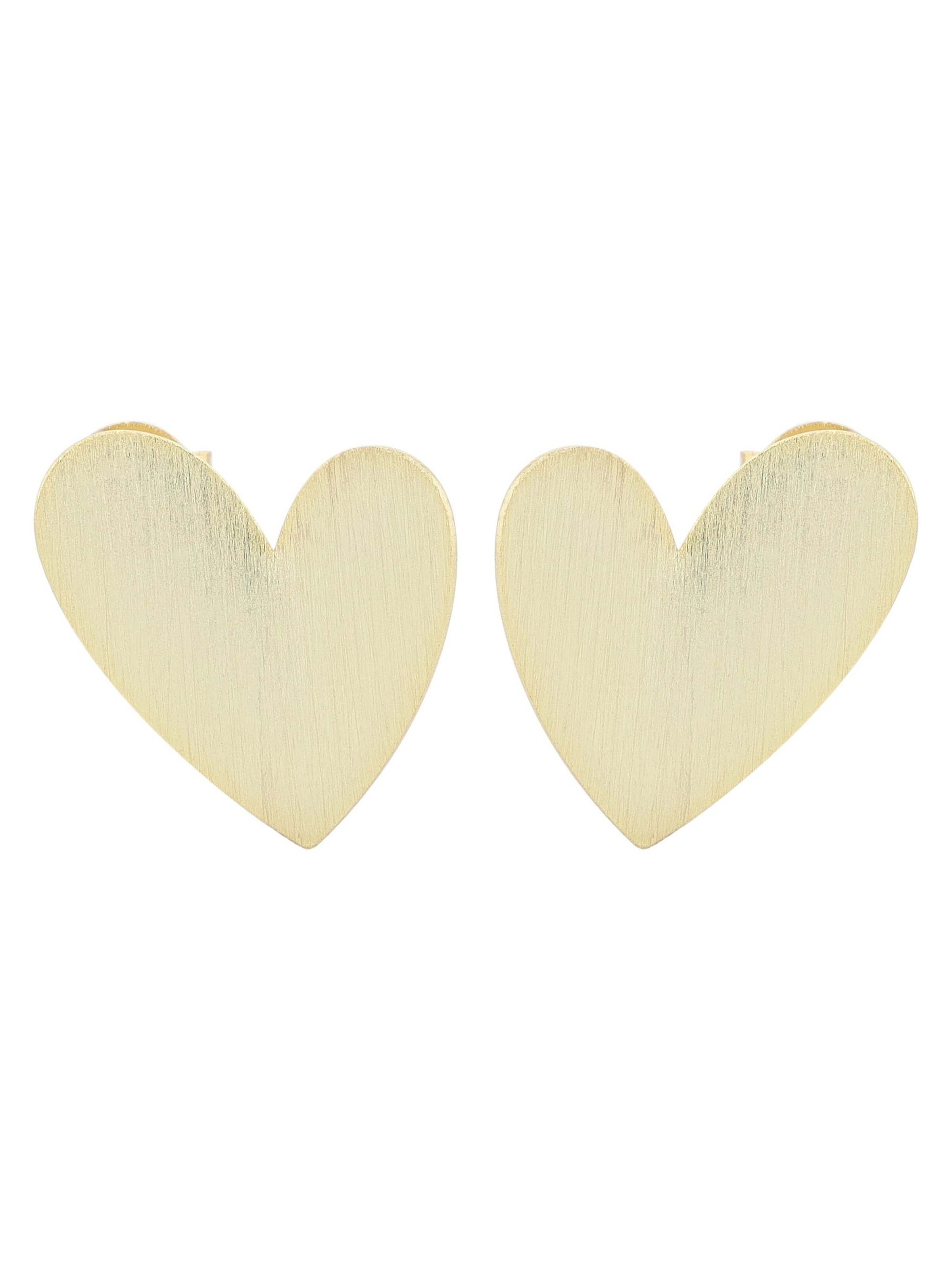 Akzent Earrings 'Xandra, 925 Sterlingsilber, langlebig' in Gold: front