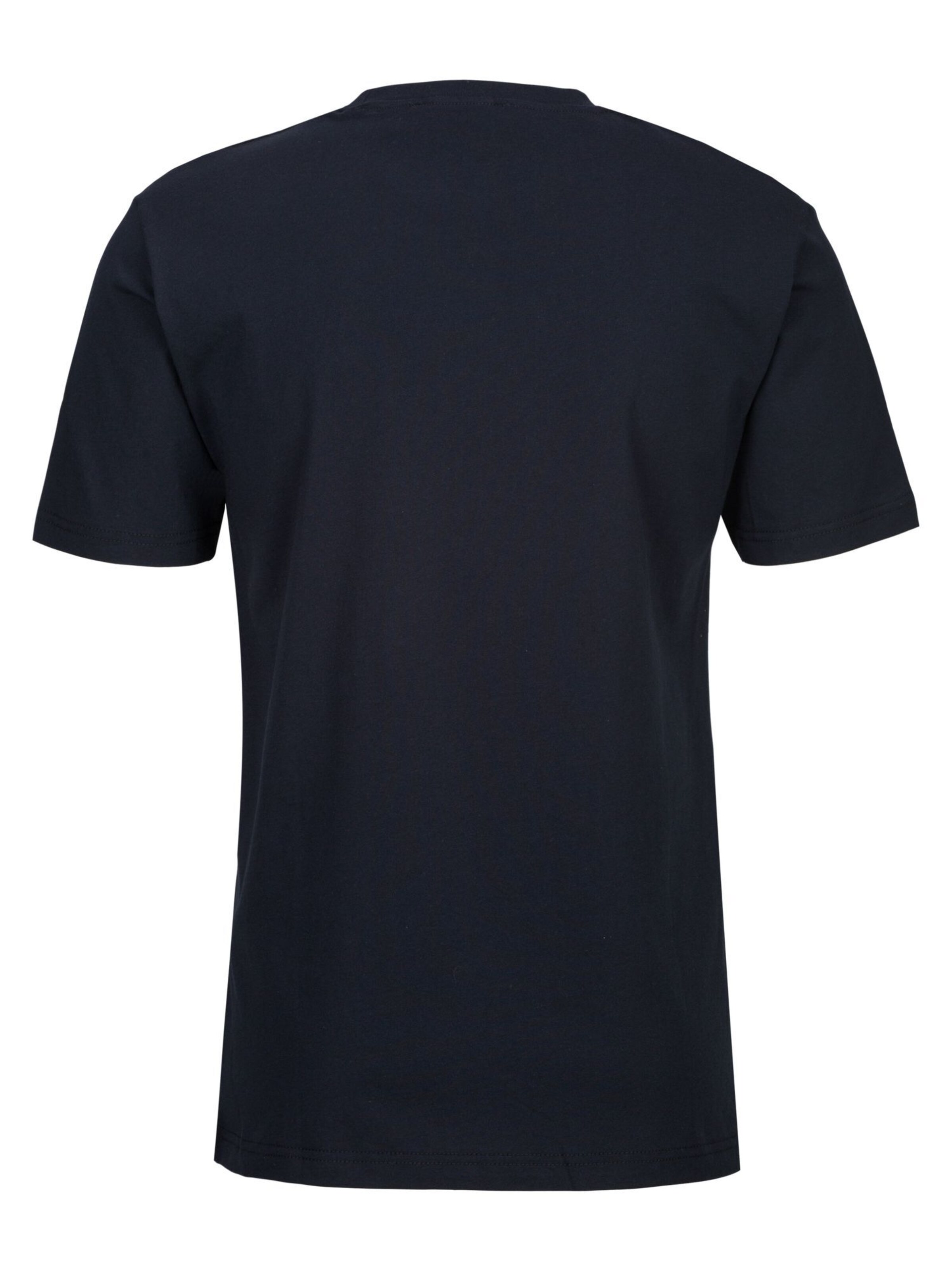 T-Shirt 'Rafael' 19V69 ITALIA en bleu