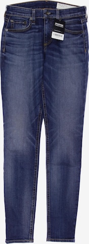 rag & bone Jeans in 25 in Blue: front