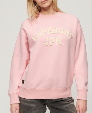 Superdry Sweatshirt i pink