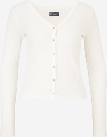 Cardigan Gap Petite en blanc : devant