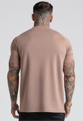 SikSilk - Camisa em castanho