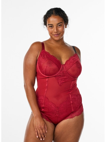Body 'Lelsa' Devoted by Zizzi en rouge : devant