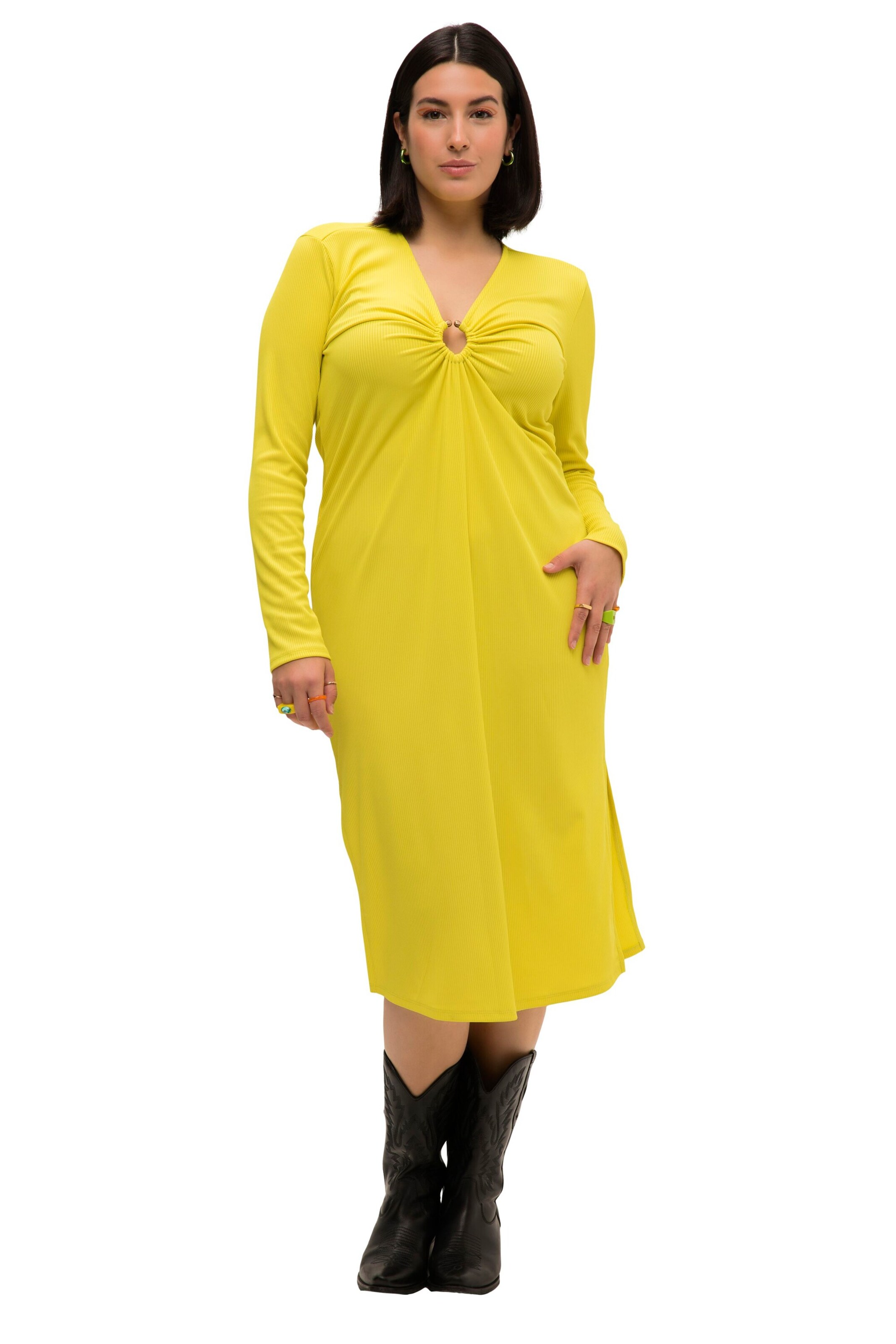 Studio Untold Jurk in Geel