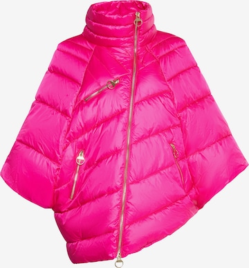 faina Cape in Pink: front