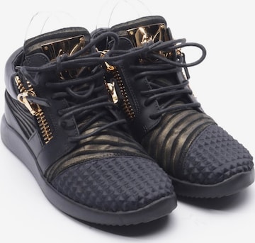Giuseppe Zanotti Turnschuhe / Sneaker 38,5 in Schwarz: Vorderseite