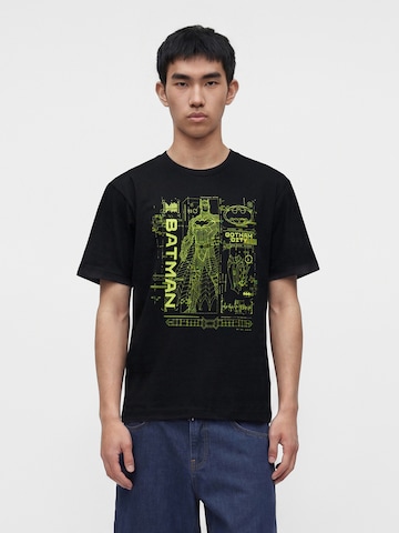 GAP T-shirt 'WB BATMAN' i svart: framsida