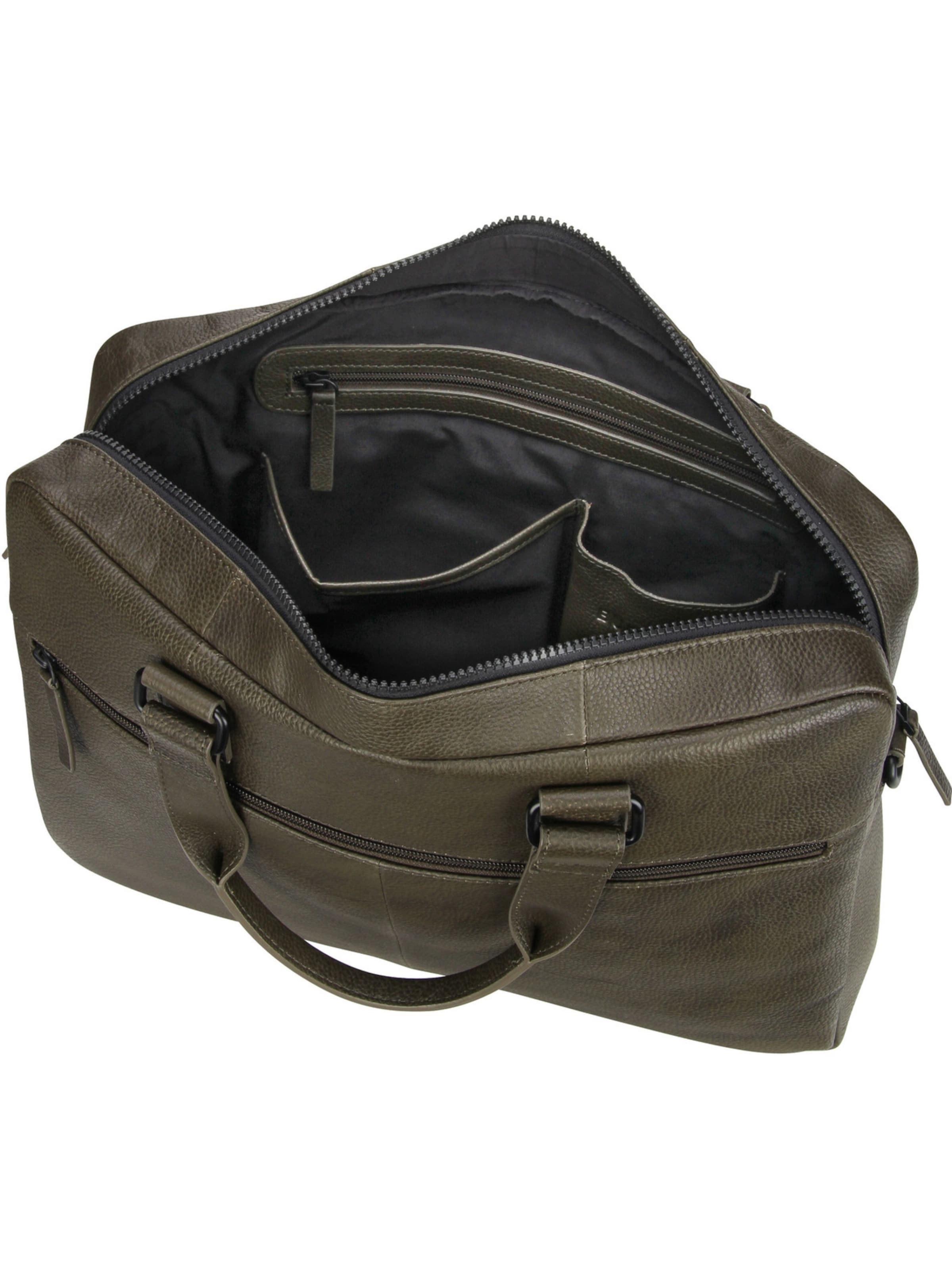 Burkely Document bag 'Mason' in Green