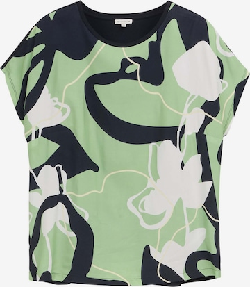 T-shirt Tom Tailor Women + en vert : devant