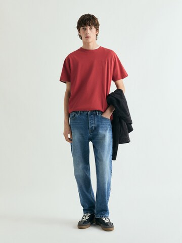 T-Shirt Scalpers en rouge : devant