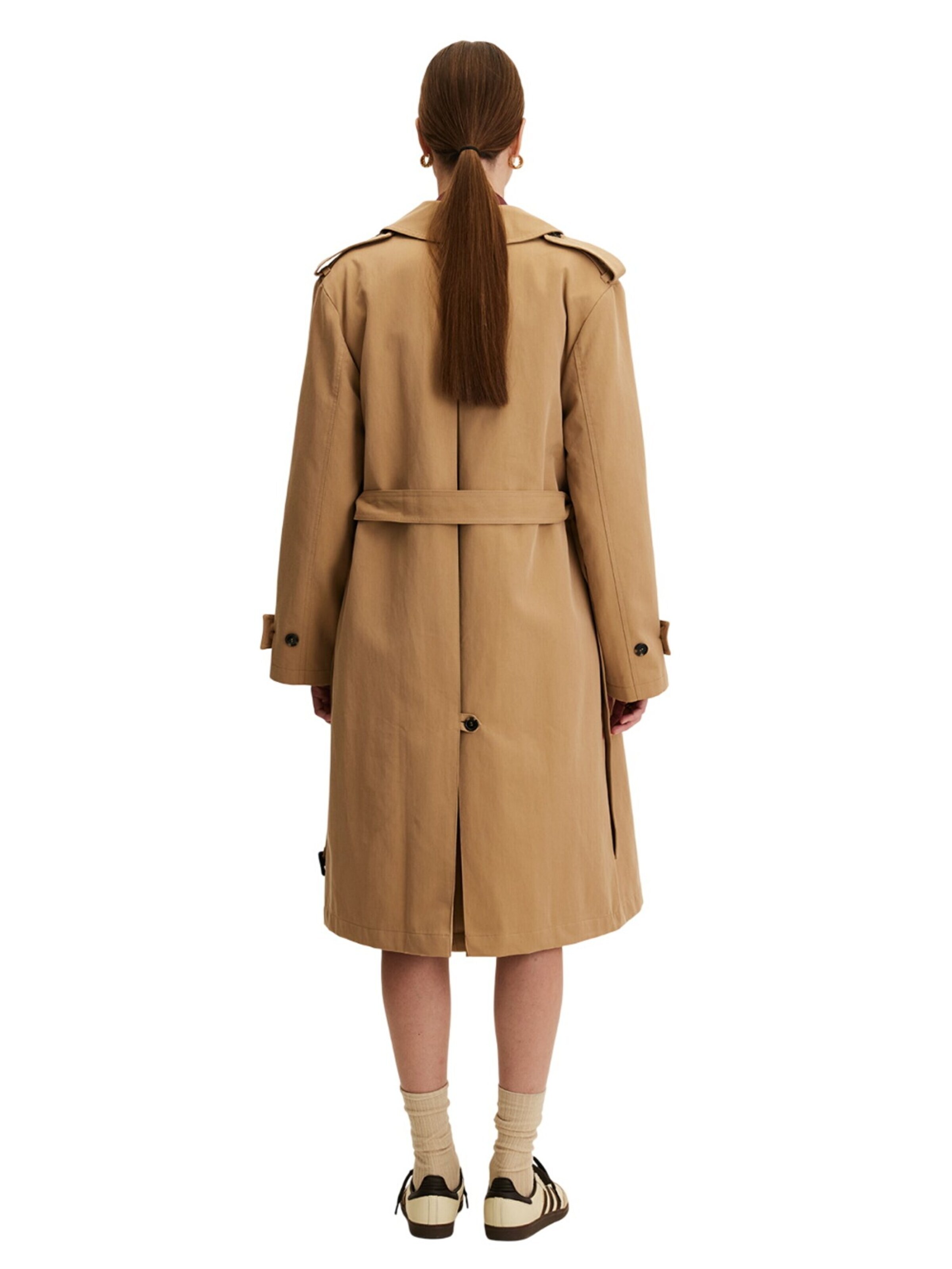 MANUKA Between-seasons coat in Beige