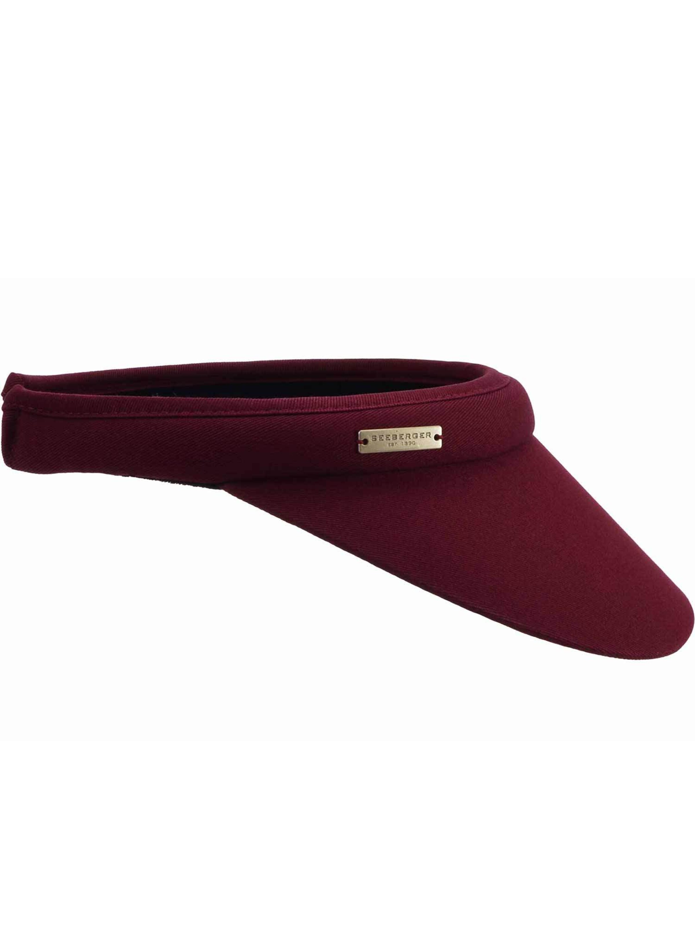 Seeberger Hut 'Visor'‌‌‌‌‌ in Rot: Vorderseite