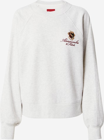 Abercrombie & Fitch Sweatshirt 'CLASSIC SUNDAY' i grå: framsida