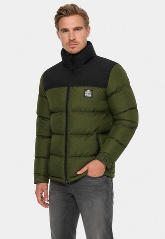Rusty Neal Tussenjas 'Colorblock' in Groen: voorkant