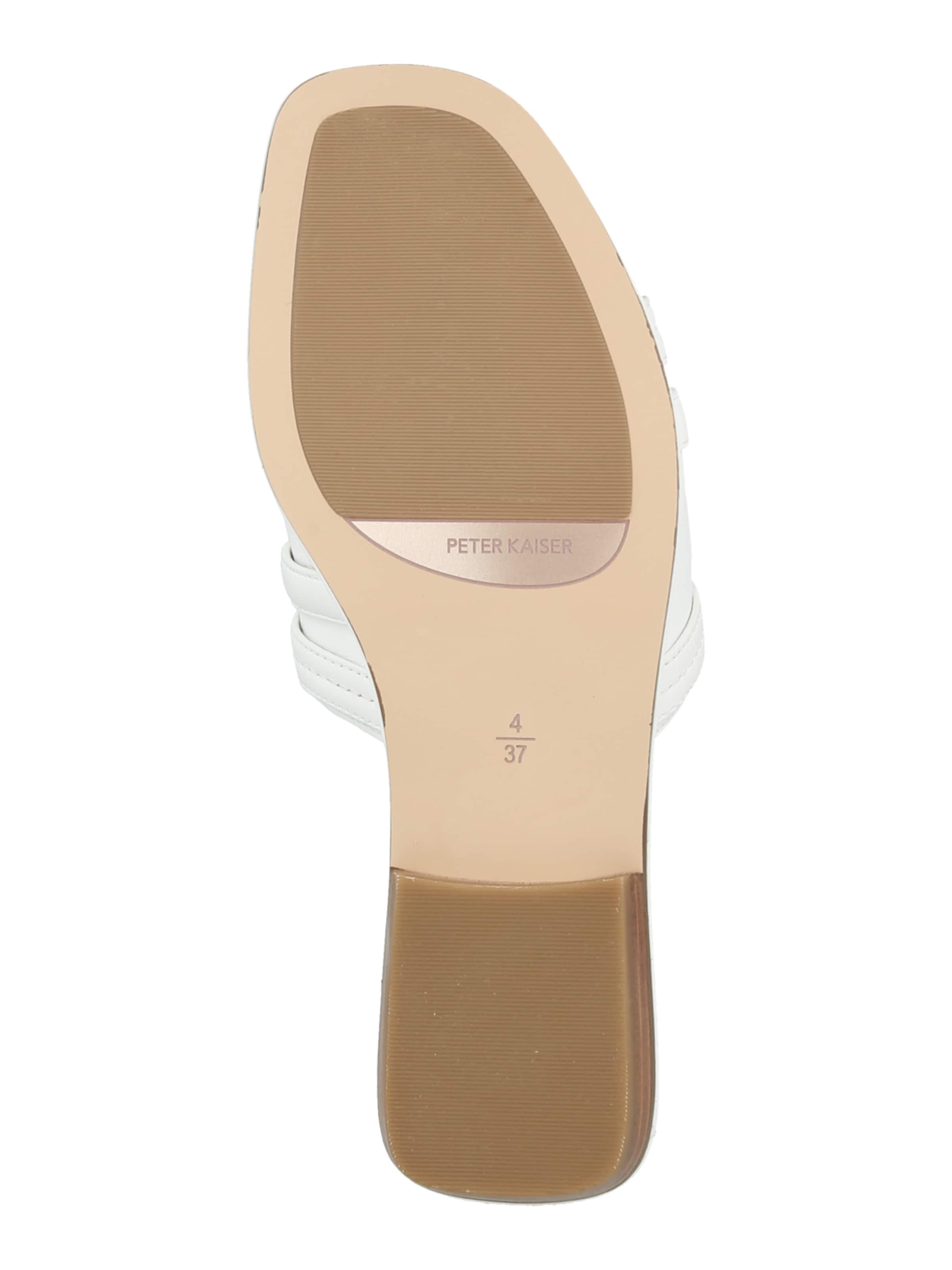 Mule PETER KAISER en blanc