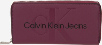 Calvin Klein Jeans Tegnebog i lilla: forside