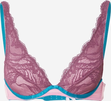 Dora Larsen Triangle Bra 'CLEMENTINE' in Red: front