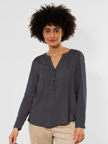 STREET ONE Blouse in Blue: front