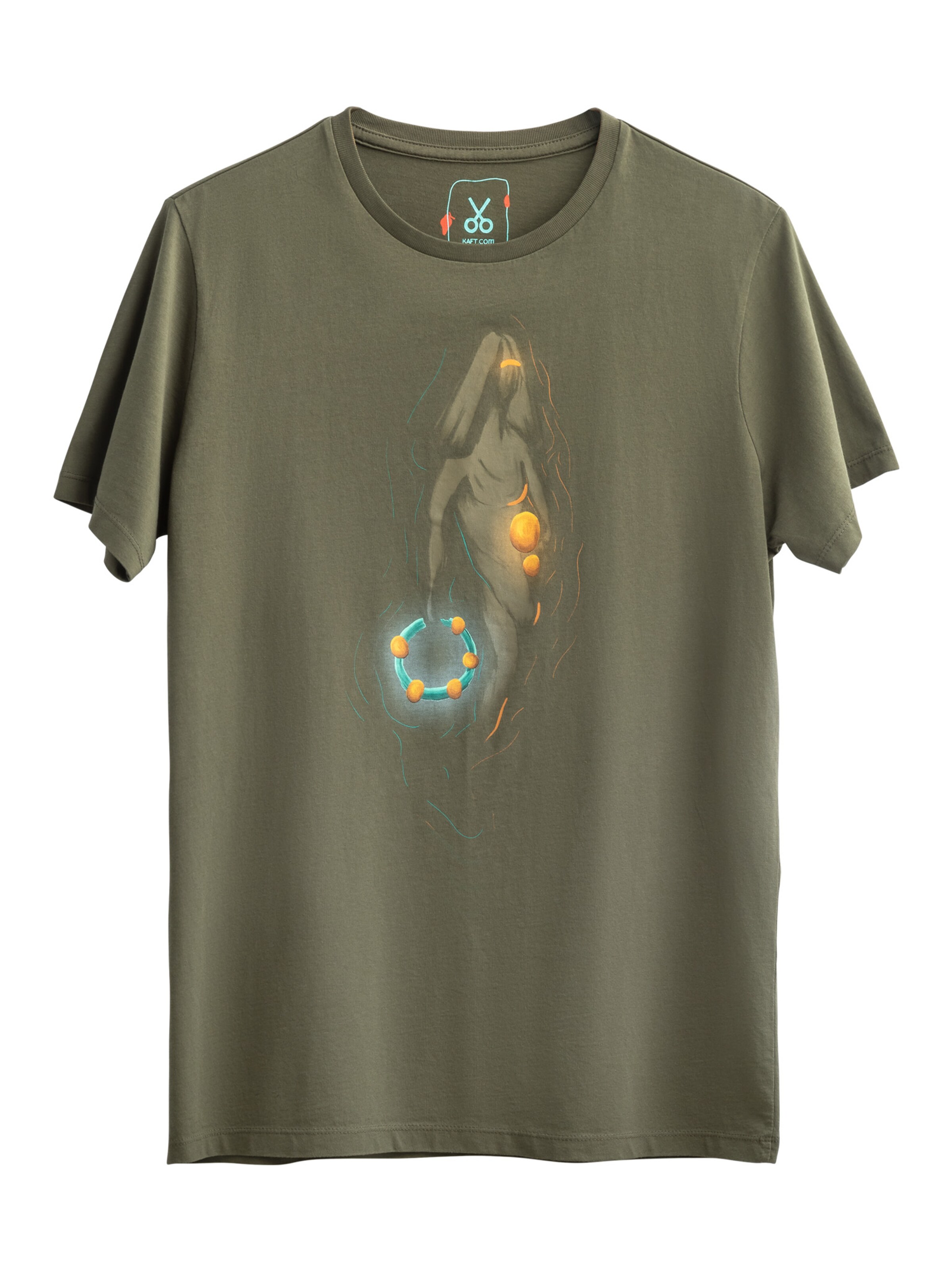 Kaft Shirt 'Jung' in Green: front