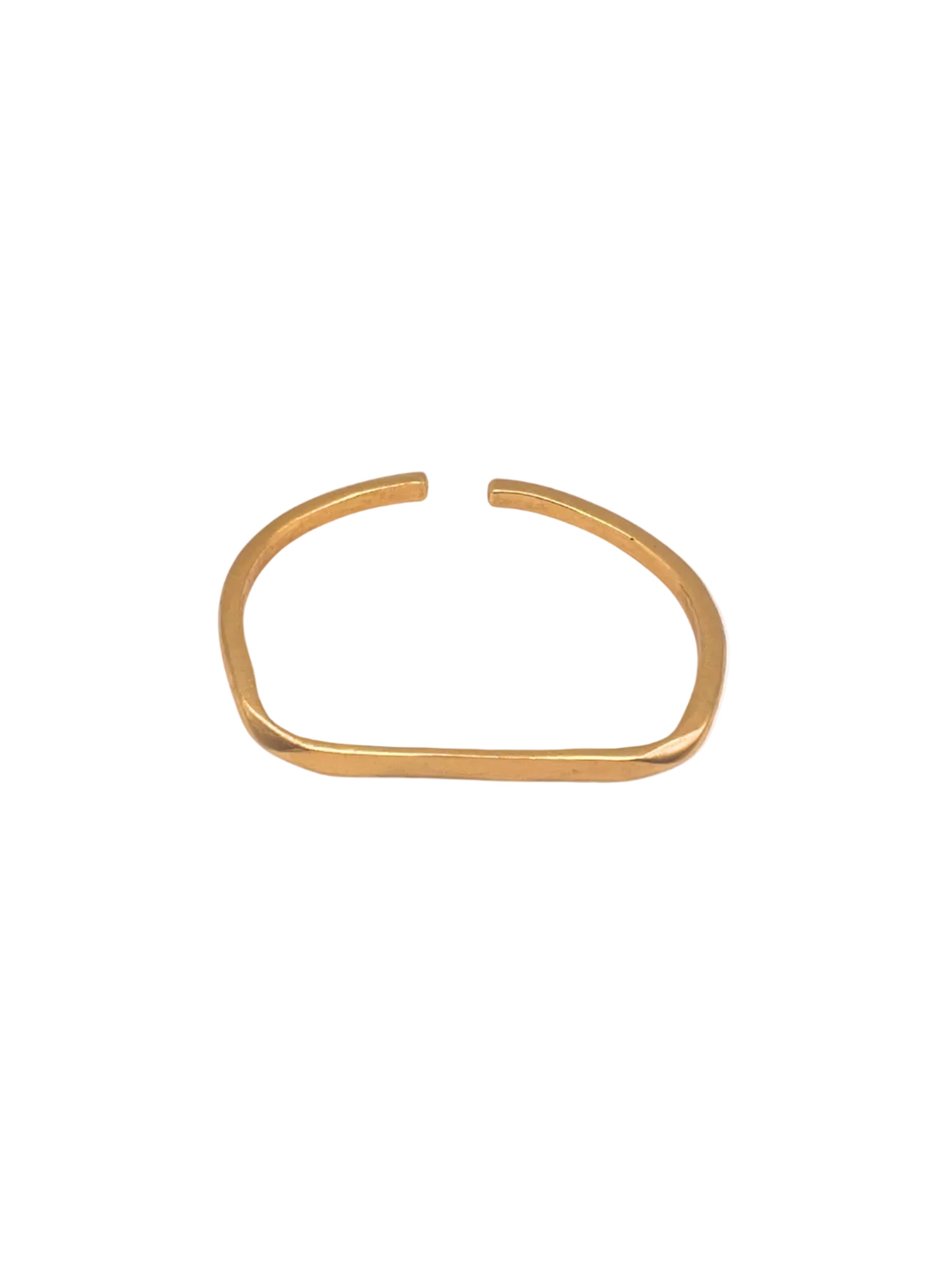 Les Reines Armband 'The Signet'‌ in Gold: Vorderseite