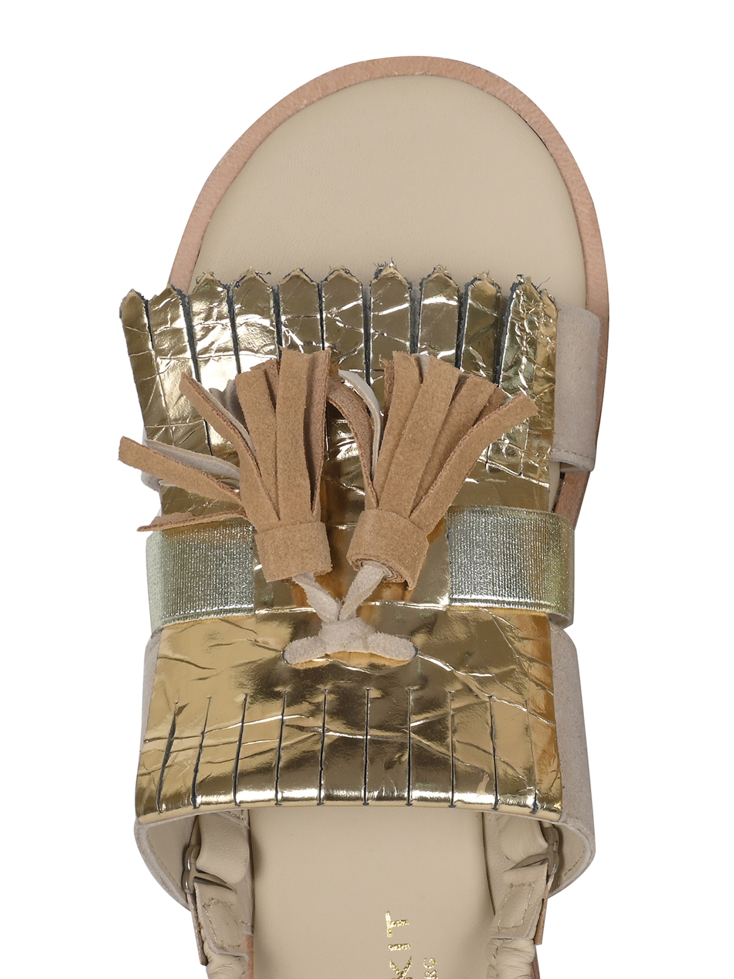 Crickit Strap sandal ' ROJA ' in Beige