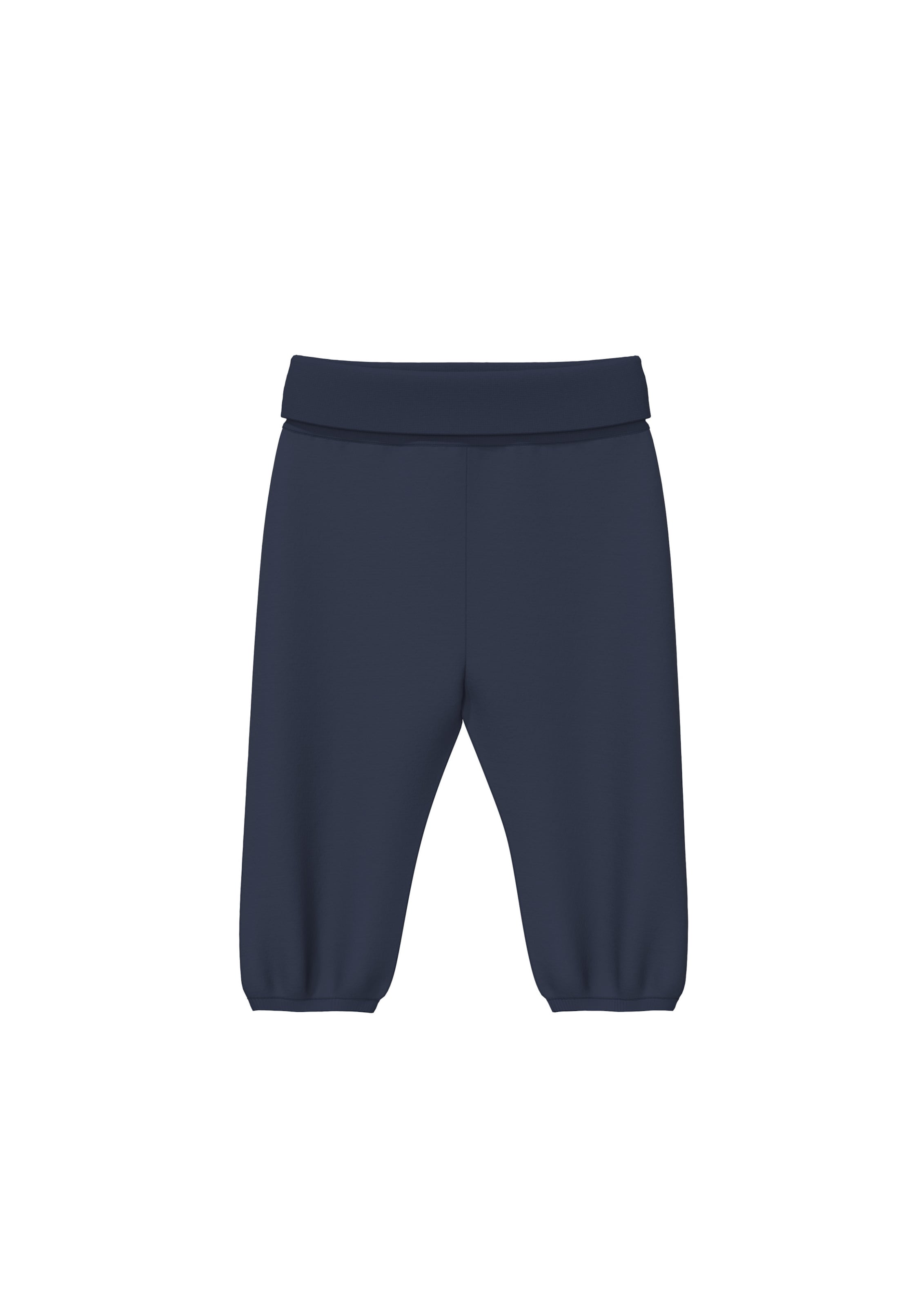 s.Oliver Tapered Sportbroek in Blauw: voorkant