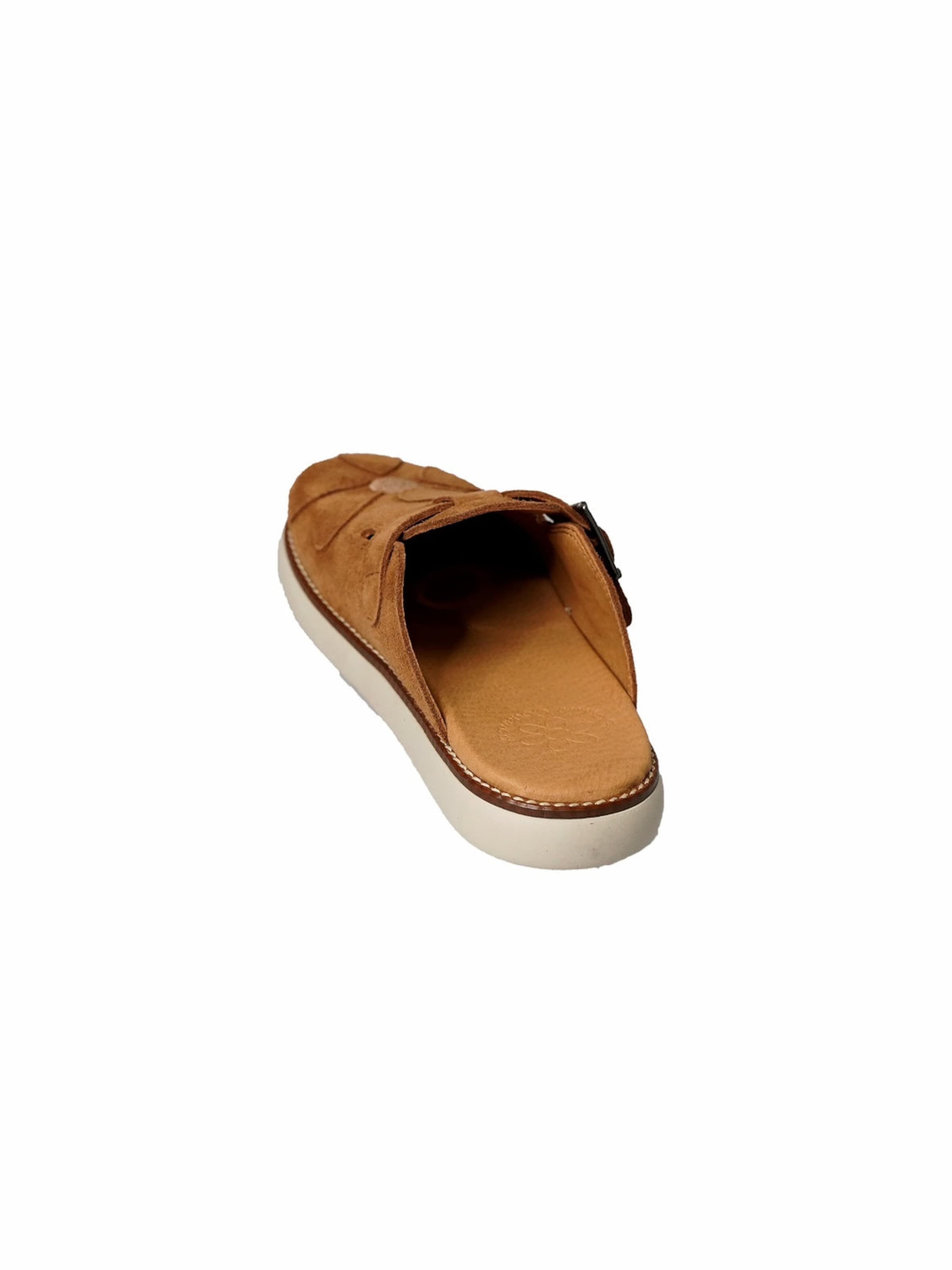 Yoxeone Clogs 'Blossom Shoes' in Brown