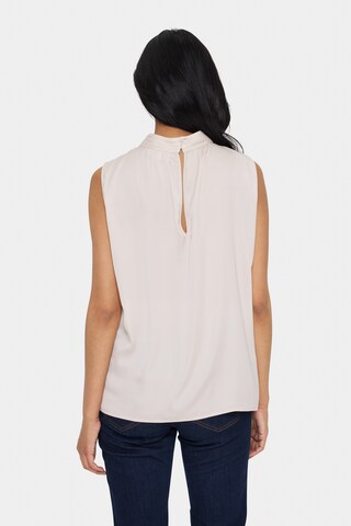 SAINT TROPEZ Blouse 'Aileen' in Beige
