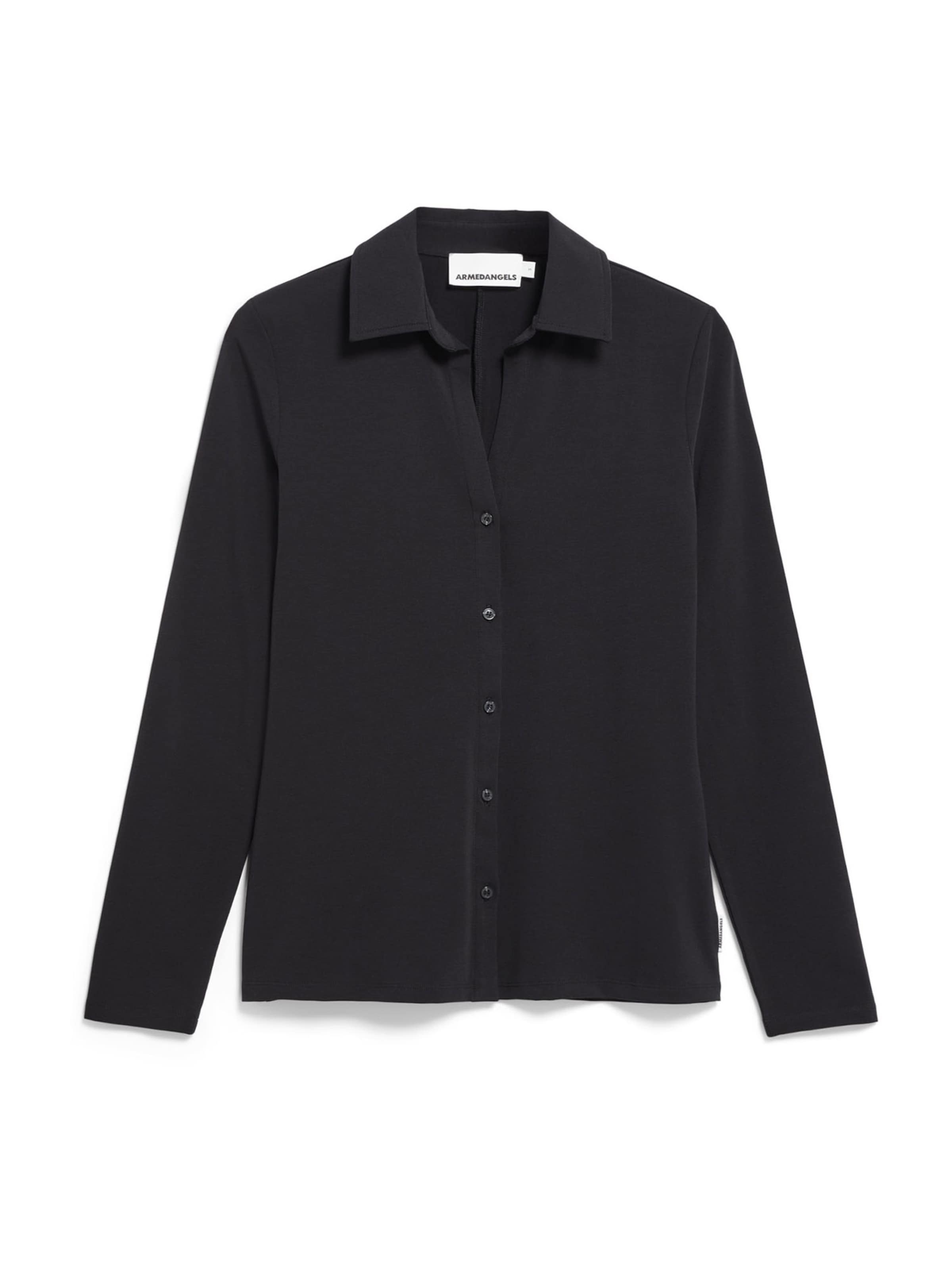 ARMEDANGELS Blouse 'Nalaannia' in Black: front