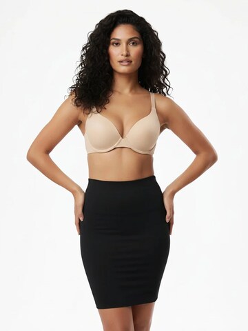 Shapetape Shaping pant 'Corrigerende Naadloze Onderrok' in Black: front