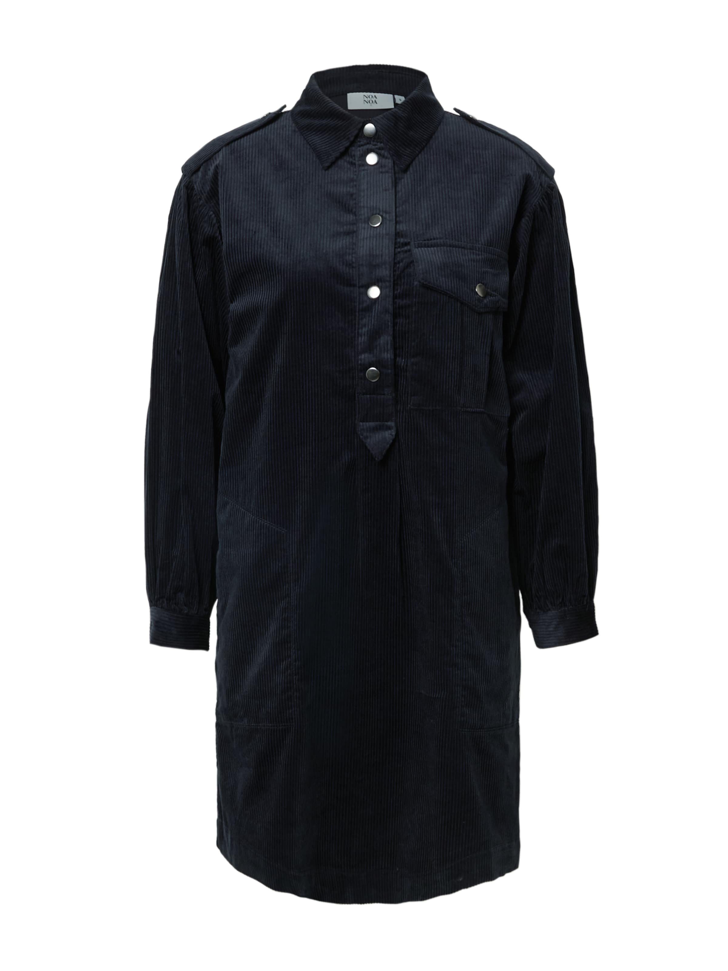 Noa Noa Košeľové šaty 'Charlotte' - Modrá: predná strana