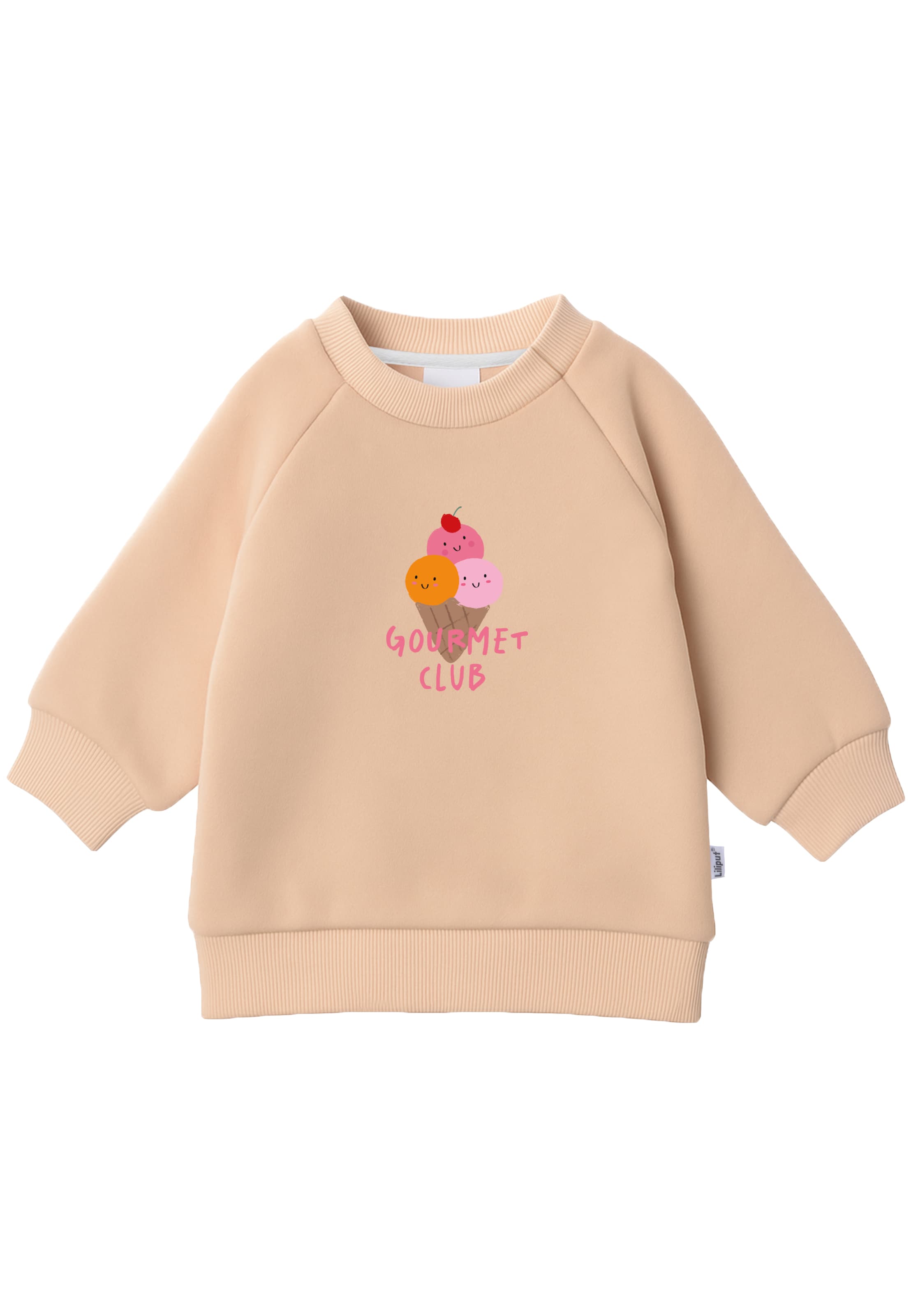 LILIPUT Sweatshirt 'Gourmet Club' in Beige, Item view