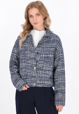 DreiMaster Klassik Between-season jacket in Blue: front