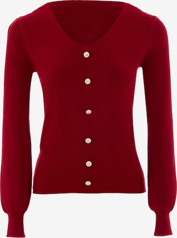 caspio Sweater in Red: front