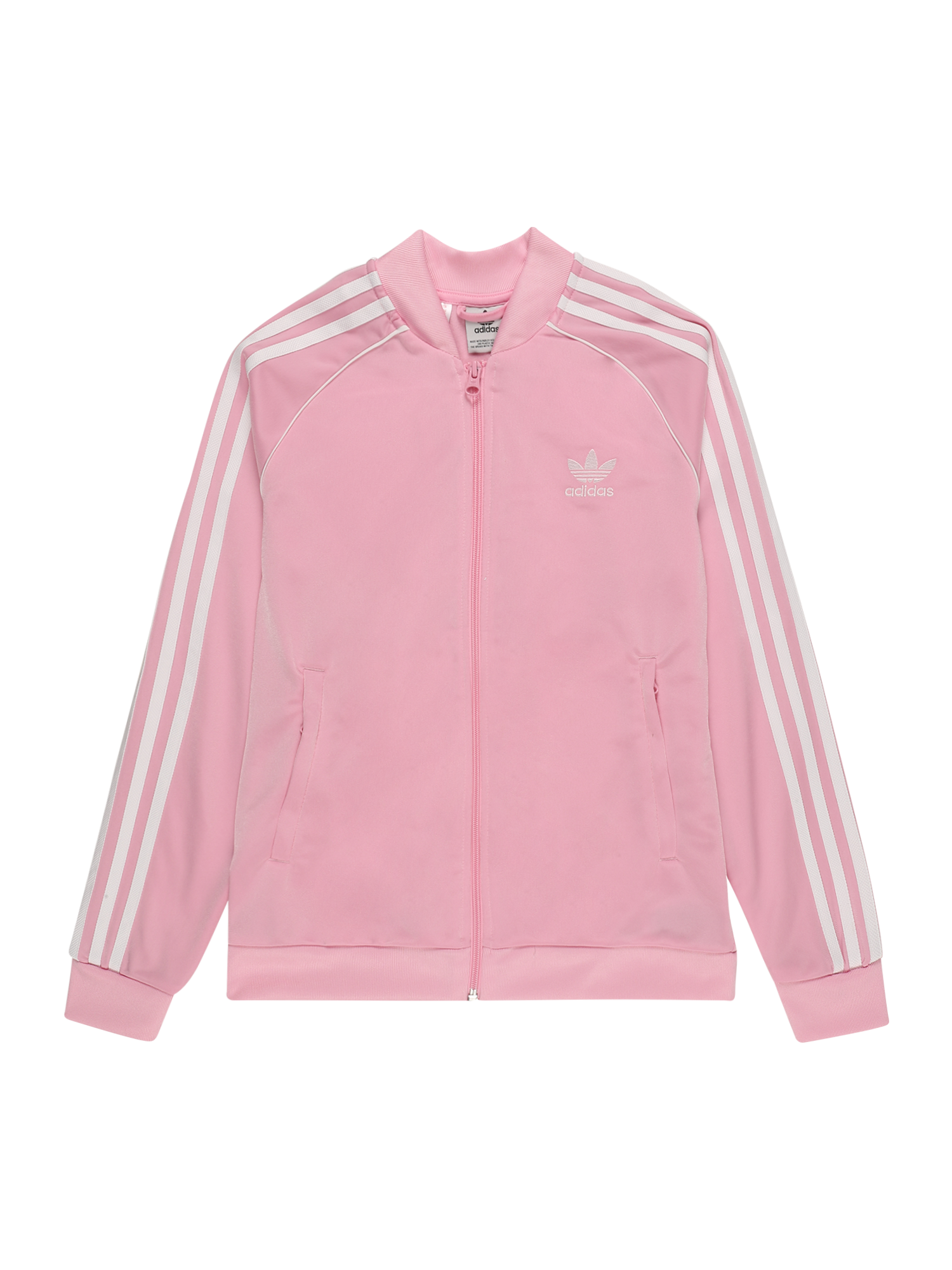 WFkfX Młodzież (140-176 cm) ADIDAS ORIGINALS Bluza rozpinana Adicolor SST w kolorze Różowy Pudrowym 