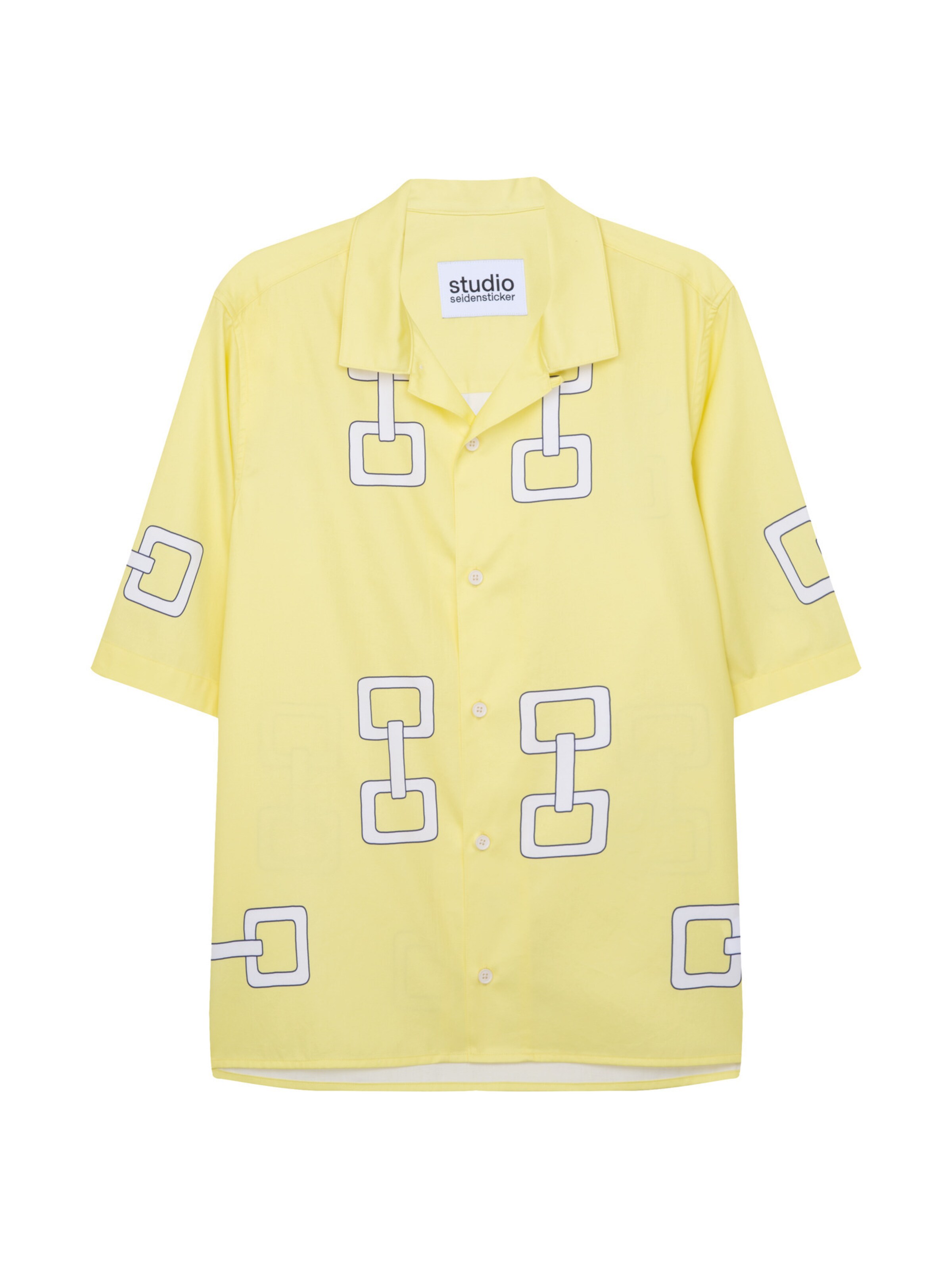 Studio Seidensticker Regular Fit Hemd 'Studio' in Gelb: Vorderseite