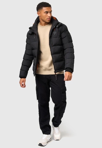 STONE HARBOUR Winter Jacket 'Arvidoo' in Black