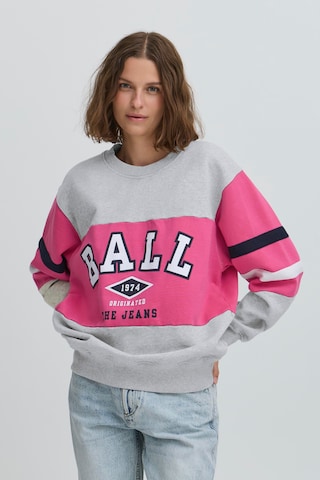 Sweat-shirt Ball en gris