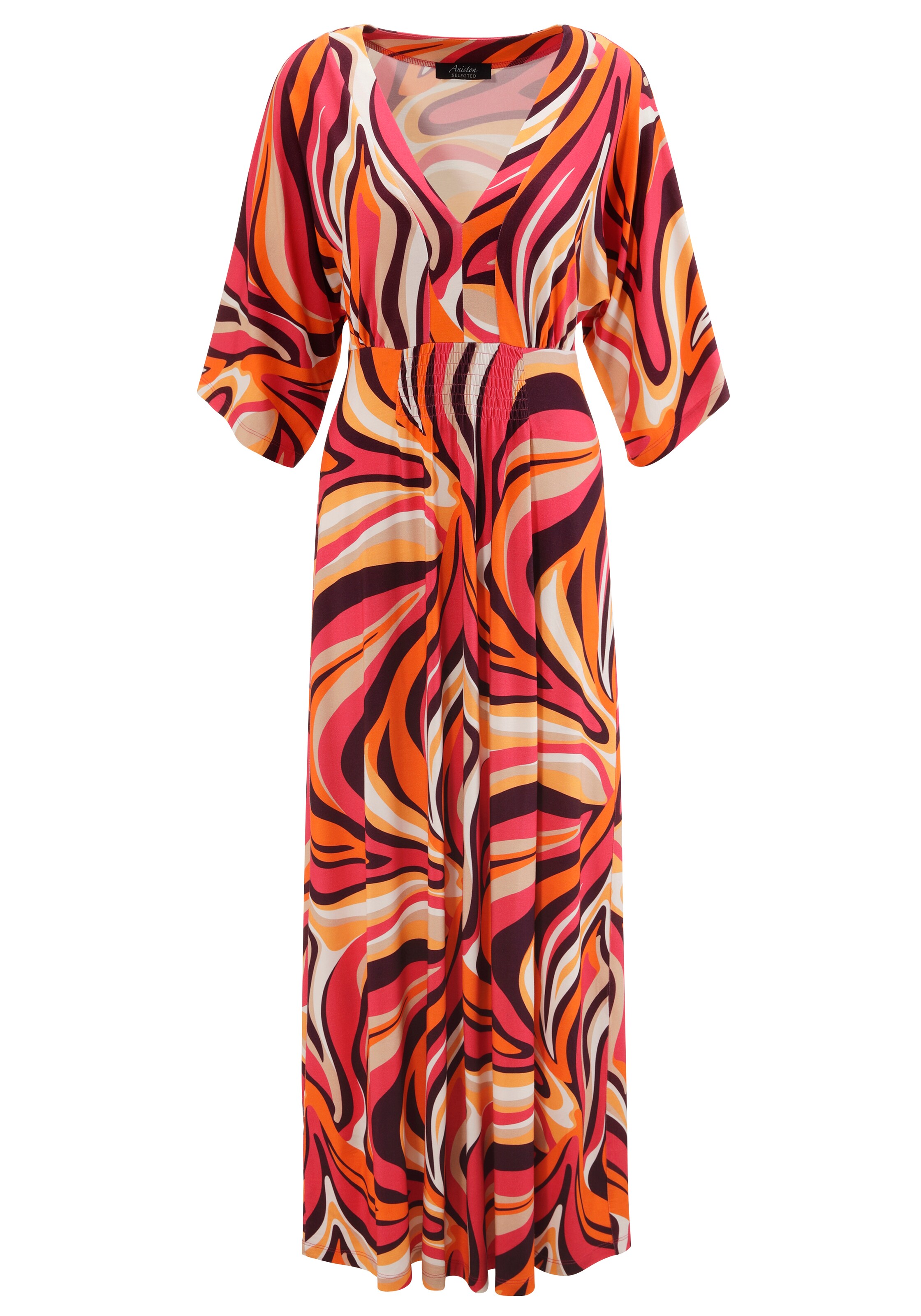 Aniston SELECTED Kleid in Orange: Vorderseite