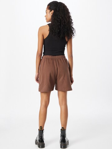 Comfort Studio by Catwalk Junkie Loose fit Pants 'TAKE IT EASY' in Brown