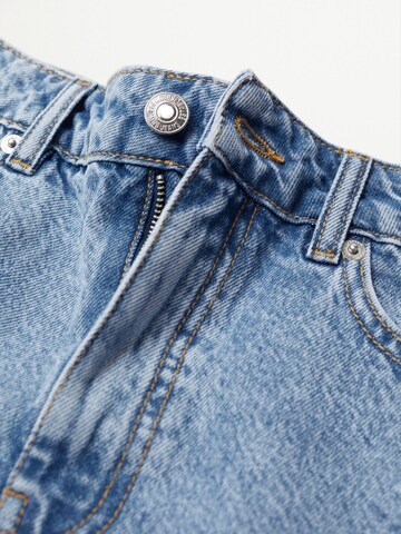 MANGO Regular Jeans i blå
